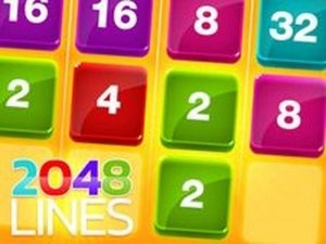 2048 Lines Merge Puzzle